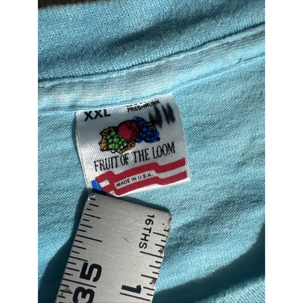 Vintage 1990 Liquid Blue Atlantis Kingdom T Shirt John Connell FOTL Tag AOP XXL - Picture 11 of 16